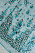 Unsttiched 3pc Net handworked