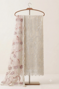 Unsttiched Organza handworked 3pc